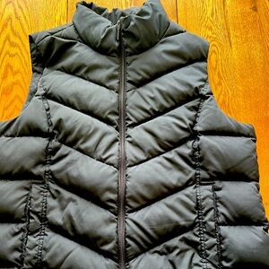 Lands End Down Black Women’s Vest
